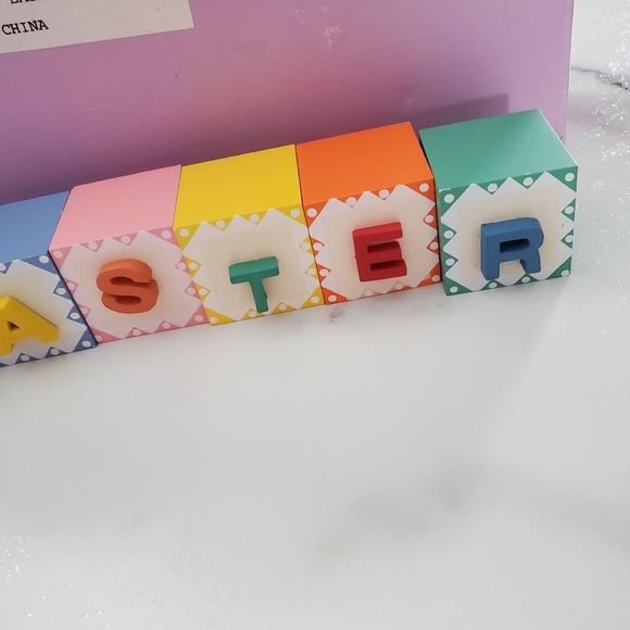 Happy Easter Bunnies & Blocks Set - Picture 8 of 11